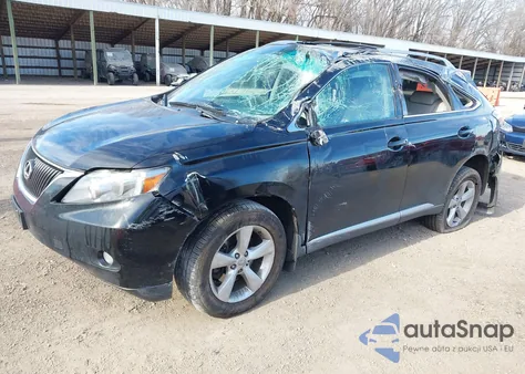 2010 Lexus Rx 350 from USA, damaged, VIN 2T2BK1BA2AC056944